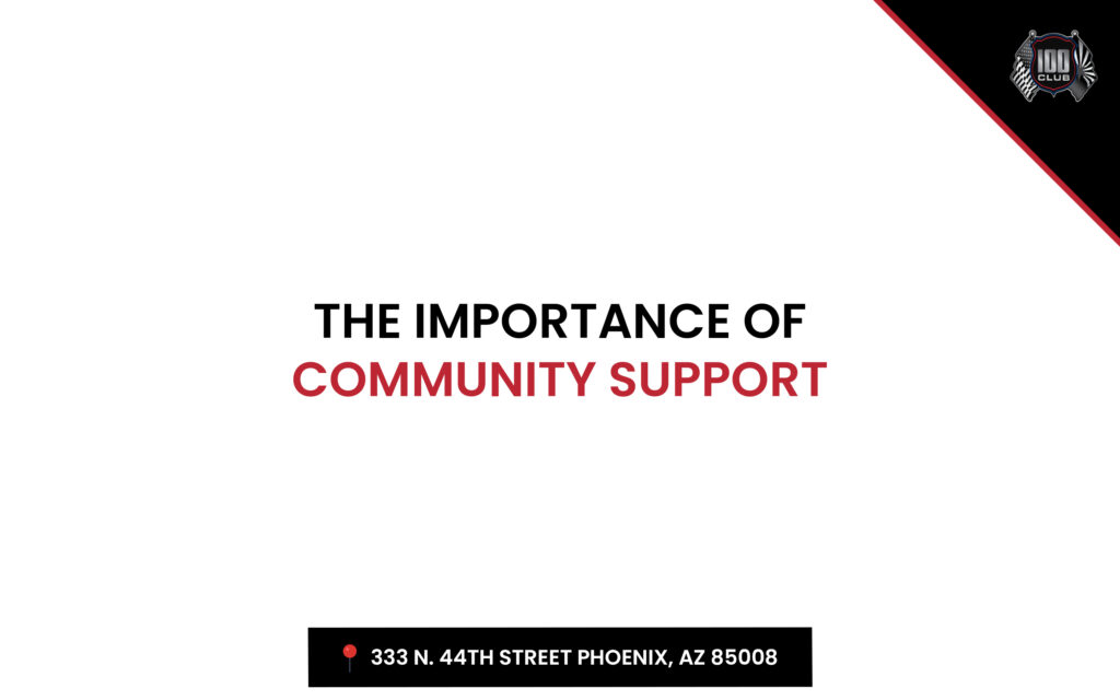 The importance of community support