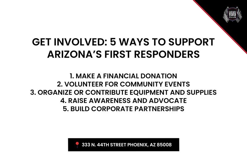 5 Ways To Support Arizona’s First Responders
